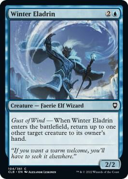 Winter Eladrin (104) [Commander Legends: Battle for Baldur's Gate]