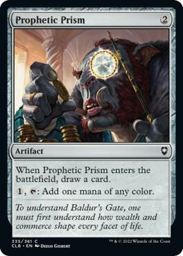 Prophetic Prism (335) [Commander Legends: Battle for Baldur's Gate]