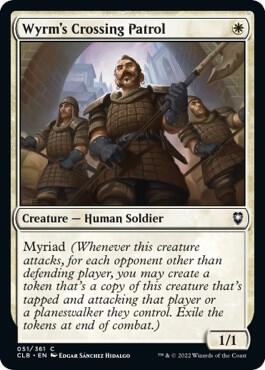 Wyrm's Crossing Patrol (51) [Commander Legends: Battle for Baldur's Gate]