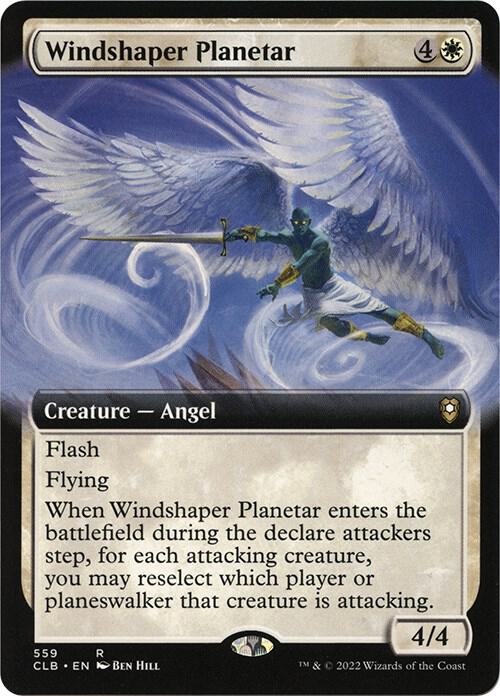 Windshaper Planetar (Extended Art) (559) [Commander Legends: Battle for Baldur's Gate] [Extended Art]