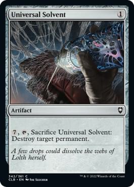 Universal Solvent (342) [Commander Legends: Battle for Baldur's Gate]