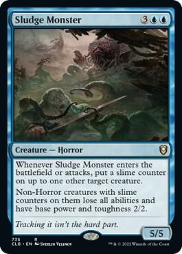 Sludge Monster (735) [Commander Legends: Battle for Baldur's Gate]