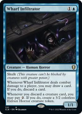 Wharf Infiltrator (737) [Commander Legends: Battle for Baldur's Gate]