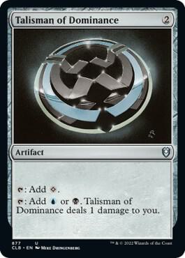 Talisman of Dominance (877) [Commander Legends: Battle for Baldur's Gate]