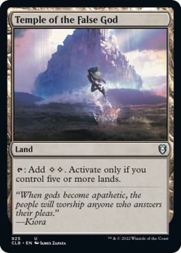 Temple of the False God (925) [Commander Legends: Battle for Baldur's Gate]