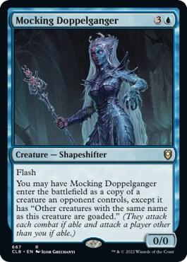 Mocking Doppelganger (667) [Commander Legends: Battle for Baldur's Gate]