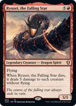 Ryusei, the Falling Star (806) [Commander Legends: Battle for Baldur's Gate]