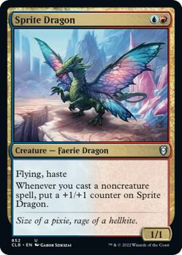 Sprite Dragon (852) [Commander Legends: Battle for Baldur's Gate]