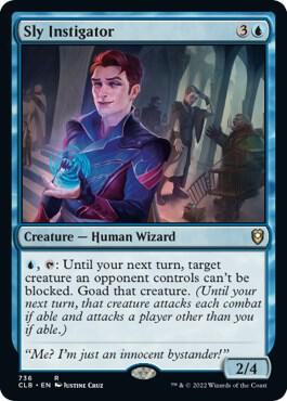 Sly Instigator (736) [Commander Legends: Battle for Baldur's Gate]