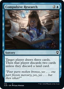 Compulsive Research (715) [Commander Legends: Battle for Baldur's Gate]