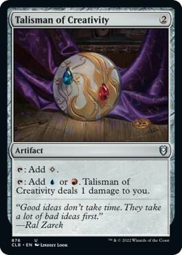 Talisman of Creativity (876) [Commander Legends: Battle for Baldur's Gate]