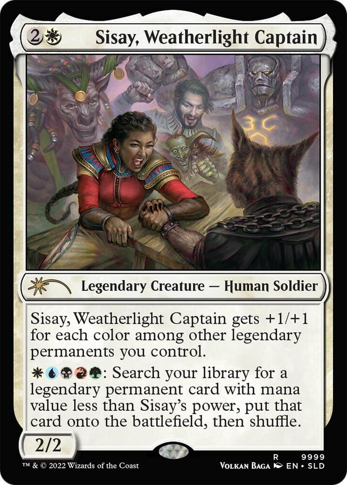 Sisay, Weatherlight Captain (9999) [Secret Lair Drop]