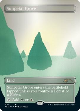 Sunpetal Grove (460) [Secret Lair Drop] [Borderless]