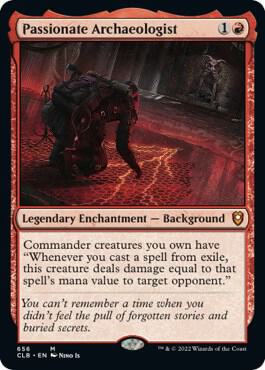 Passionate Archaeologist (656) [Commander Legends: Battle for Baldur's Gate]
