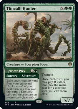 Tlincalli Hunter (682) [Commander Legends: Battle for Baldur's Gate]