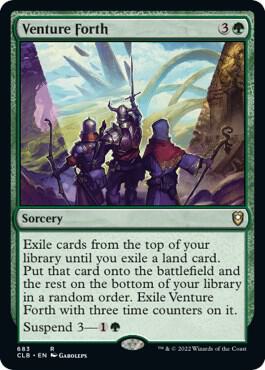 Venture Forth (683) [Commander Legends: Battle for Baldur's Gate]