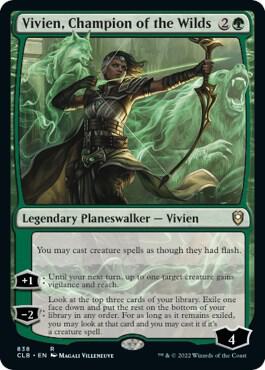 Vivien, Champion of the Wilds (838) [Commander Legends: Battle for Baldur's Gate]