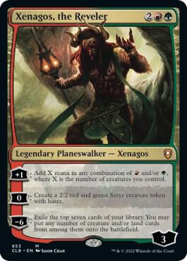 Xenagos, the Reveler (853) [Commander Legends: Battle for Baldur's Gate]