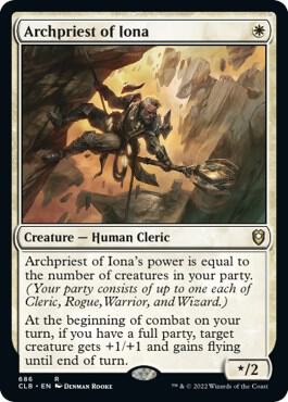 Archpriest of Iona (686) [Commander Legends: Battle for Baldur's Gate]