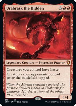 Urabrask the Hidden (811) [Commander Legends: Battle for Baldur's Gate]