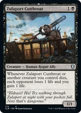 Zulaport Cutthroat (775) [Commander Legends: Battle for Baldur's Gate]