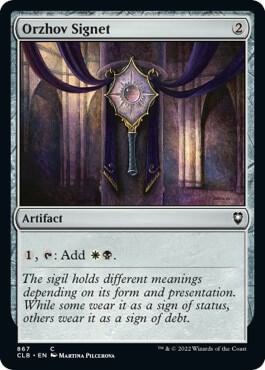 Orzhov Signet (867) [Commander Legends: Battle for Baldur's Gate]