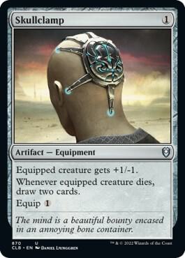 Skullclamp (870) [Commander Legends: Battle for Baldur's Gate]