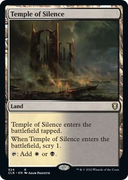 Temple of Silence (924) [Commander Legends: Battle for Baldur's Gate]