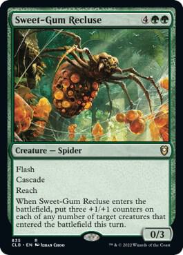Sweet-Gum Recluse (835) [Commander Legends: Battle for Baldur's Gate]