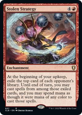 Stolen Strategy (807) [Commander Legends: Battle for Baldur's Gate]