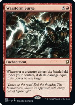 Warstorm Surge (815) [Commander Legends: Battle for Baldur's Gate]