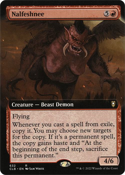 Nalfeshnee (Extended Art) (632) [Commander Legends: Battle for Baldur's Gate] [Extended Art]
