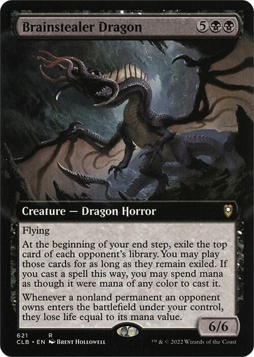 Brainstealer Dragon (Extended Art) (621) [Commander Legends: Battle for Baldur's Gate] [Extended Art]