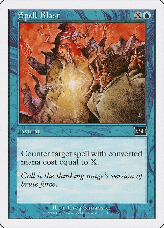 Spell Blast (100) [Classic Sixth Edition]