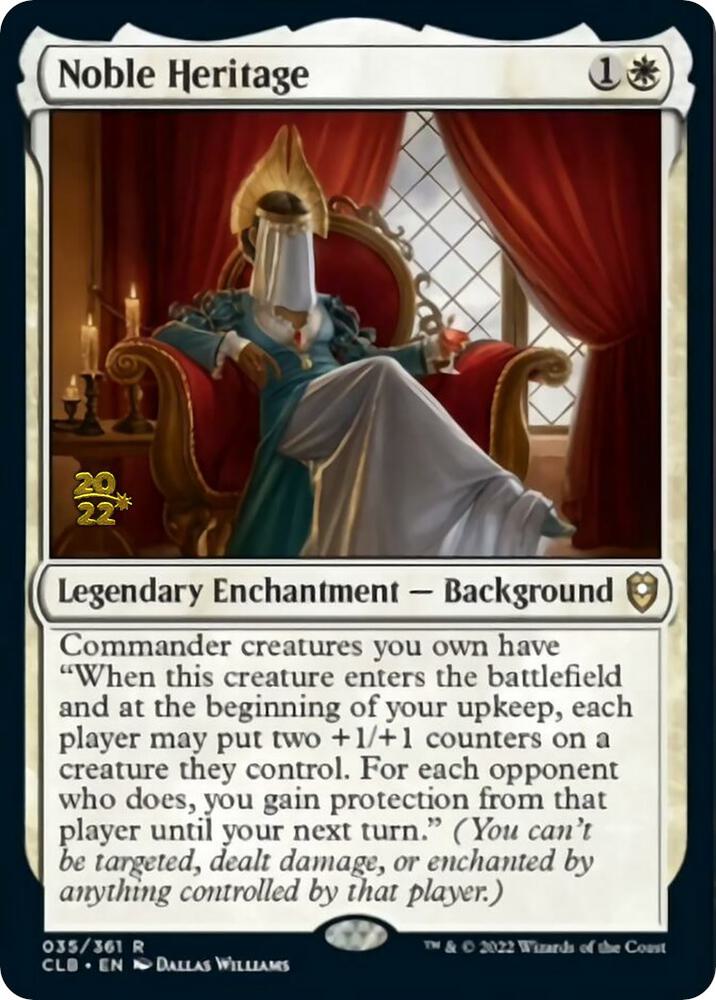 Noble Heritage (35) [Prerelease Cards]