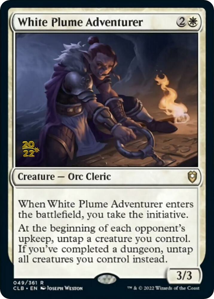 White Plume Adventurer (49) [Prerelease Cards]