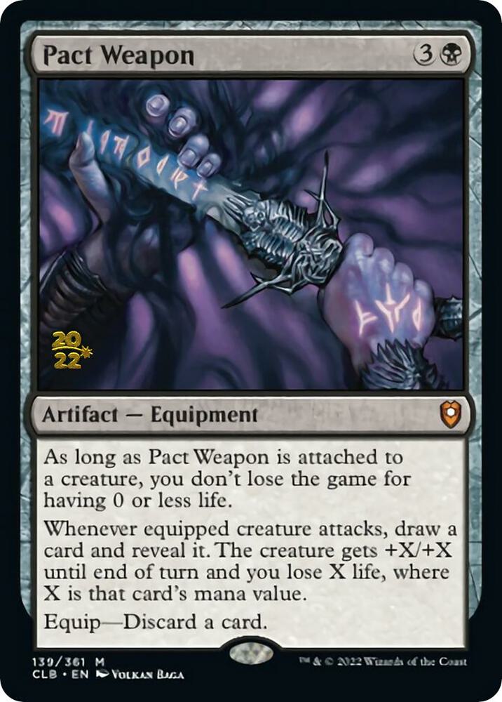 Pact Weapon (139) [Prerelease Cards]