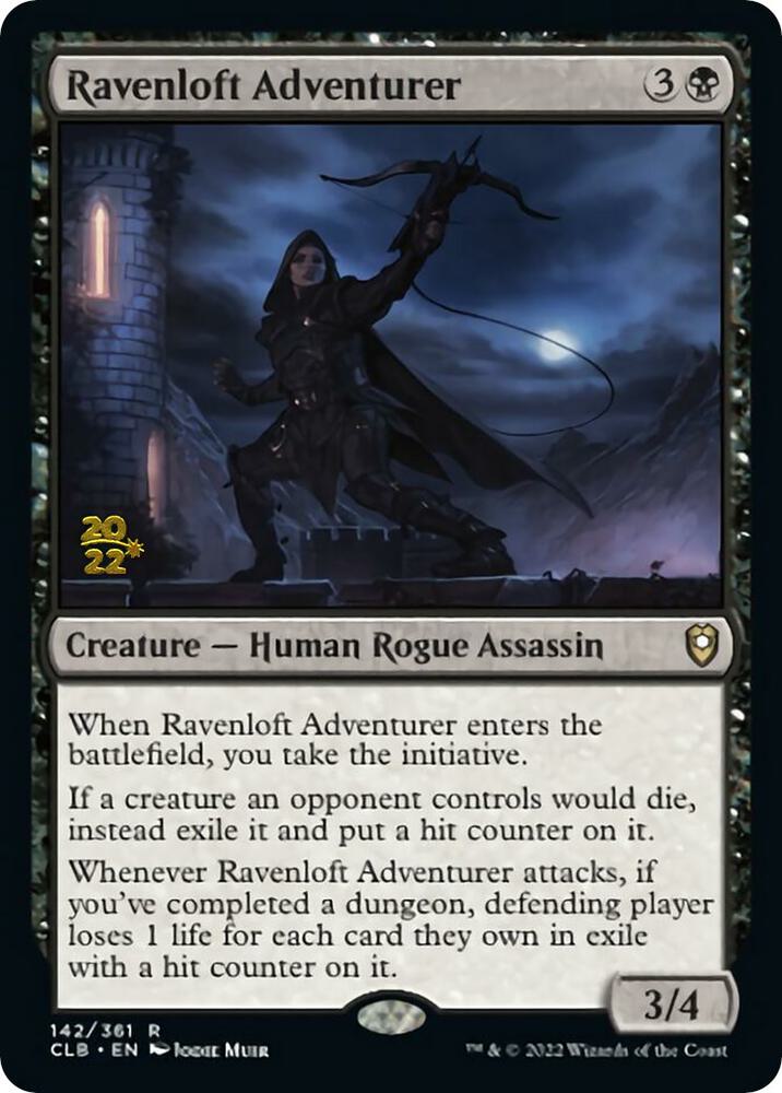 Ravenloft Adventurer (142) [Prerelease Cards]