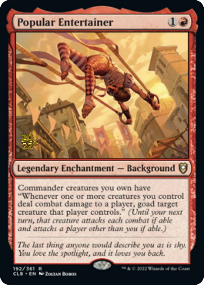 Popular Entertainer (192) [Prerelease Cards]