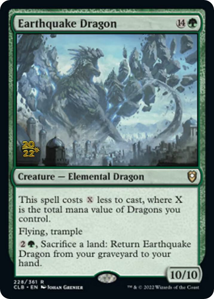 Earthquake Dragon (228) [Prerelease Cards]
