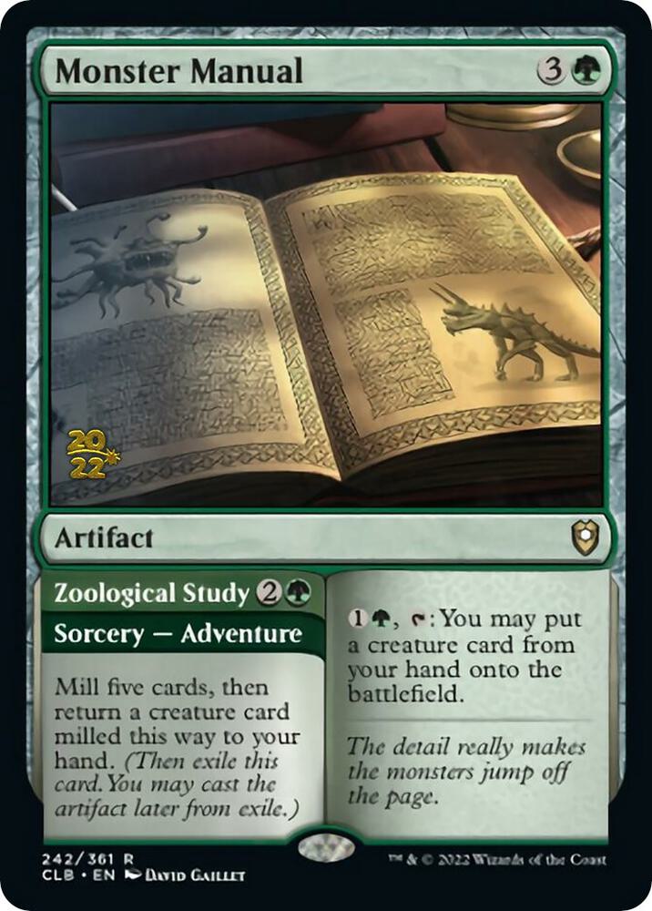 Monster Manual (242) [Prerelease Cards]