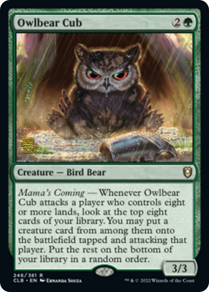 Owlbear Cub (246) [Prerelease Cards]