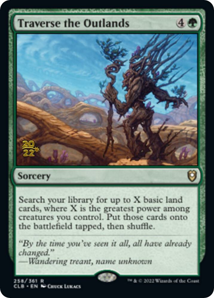 Traverse the Outlands (258) [Prerelease Cards]