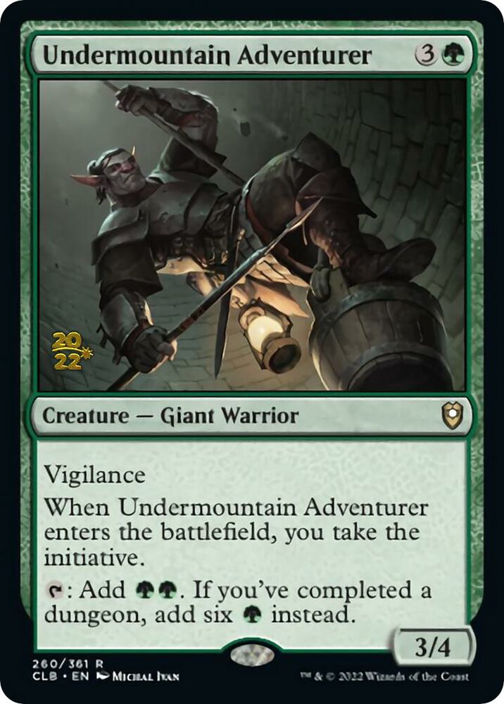 Undermountain Adventurer (260) [Prerelease Cards]