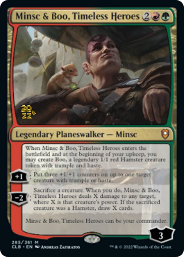 Minsc & Boo, Timeless Heroes (285) [Prerelease Cards]