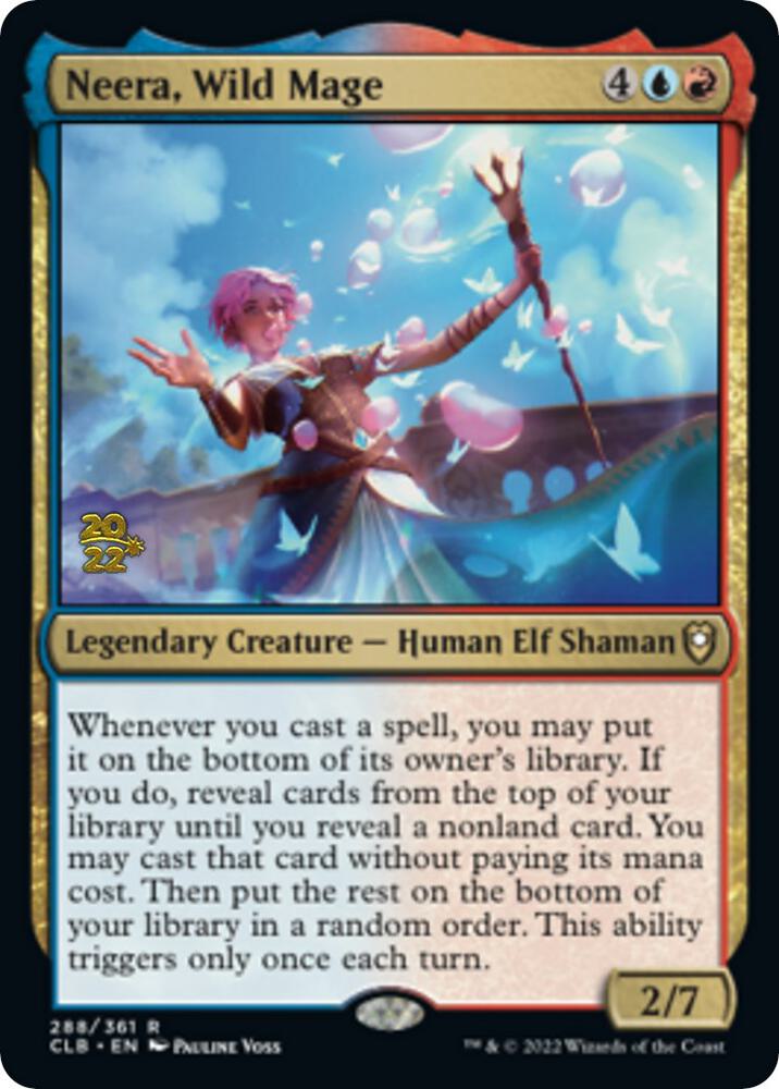 Neera, Wild Mage (288) [Prerelease Cards]