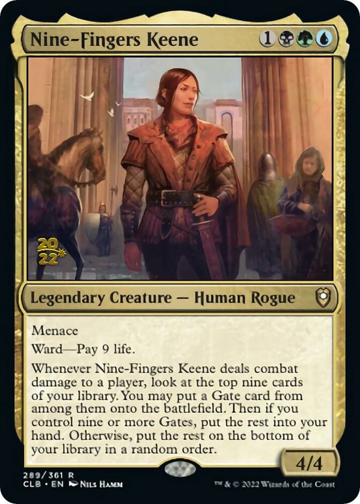 Nine-Fingers Keene (289) [Prerelease Cards]