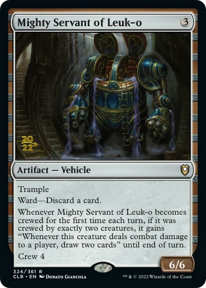 Mighty Servant of Leuk-o (324) [Prerelease Cards]
