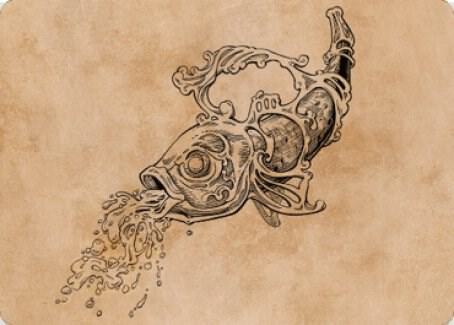 Decanter of Endless Water Art Card (79) [Commander Legends: Battle for Baldur's Gate Art Series]
