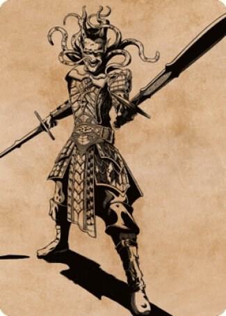 Zevlor, Elturel Exile Art Card (78/81) [Commander Legends: Battle for Baldur's Gate Art Series]